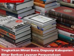 Tingkatkan Minat Baca, Dispusip Kabupaten Blitar Berikan Layanan Perpustakaan Keliling