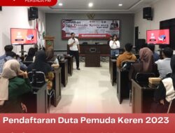 Pendaftaran Duta Pemuda Keren 2023 Dibuka Hingga 23 Mei 2023