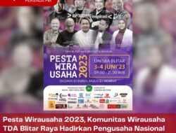 Pesta Wirausaha 2023, Komunitas Wirausaha TDA Blitar Raya Hadirkan Pengusaha Nasional sebagai Pemateri