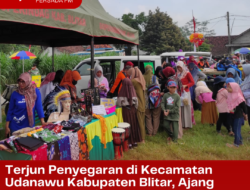 Terjun Penyegaran di Kecamatan Udanawu Kabupaten Blitar, Menjadi Ajang Peningkatan Ekonomi Warga
