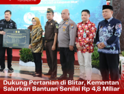 Dukung Pertanian di Blitar, Kementan Salurkan Bantuan Senilai Rp 4,8 Miliar