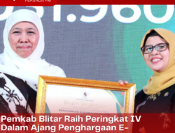 Pemkab Blitar Raih Peringkat IV Dalam Ajang Penghargaan E-Purchasing Jatim