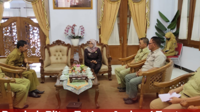 Pemkab Blitar Terima Audensi Tentang Persiapan Pelantikan Pengurus Pramuka Tahun 2023