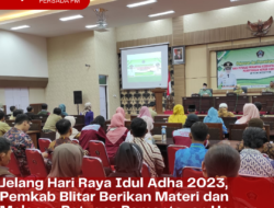 Jelang Hari Raya Idul Adha 2023, Pemkab Blitar Berikan Materi dan Melepas Petugas Pemantauan Hewan Kurban