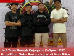 Jadi Tuan Rumah Kejurprov E-Sport, ESI Kota Blitar Gelar Pertandingan di Area Blitar Djadoel 2023