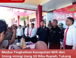 Modus Tingkatkan Kecepatan Wifi dan Iming-imingi Uang 10 Ribu Rupiah, Tukang Wifi ini Cabuli Dua Anak Dibawah Umur