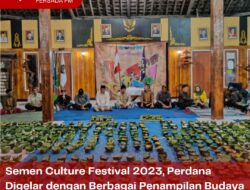 Semen Culture Festival 2023, Perdana Digelar dengan Berbagai Penampilan Budaya Menarik dan Do’a Lintas Keyakinan