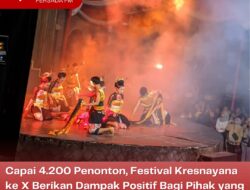 Capai 4.200 Penonton, Festival Kresnayana ke X Berikan Dampak Positif Bagi Pihak yang Terlibat