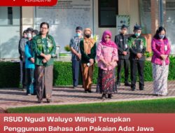 RSUD Ngudi Waluyo Wlingi Tetapkan Penggunaan Bahasa dan Pakaian Adat Jawa Sebagai Upaya Melestarikan Kearifan Lokal