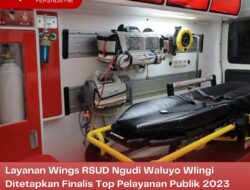 Layanan Wings RSUD Ngudi Waluyo Wlingi Ditetapkan Finalis Top Pelayanan Publik 2023 oleh Kementerian PAN RB