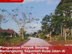 Pengerjaan Proyek Sedang Berlangsung, Sejumlah Ruas Jalan di Kabupaten Blitar Dialihkan