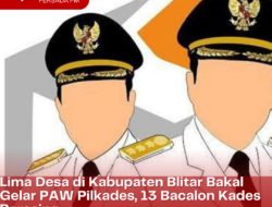 Lima Desa di Kabupaten Blitar Bakal Gelar PAW Pilkades, 13 Bacalon Kades Bersaing