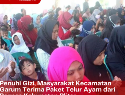 Penuhi Gizi, Masyarakat Kecamatan Garum Terima Paket Telur Ayam dari Baznas Kabupaten Blitar