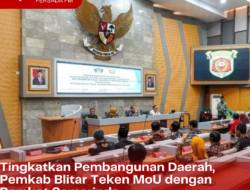 Tingkatkan Pembangunan Daerah, Pemkab Blitar Teken MoU dengan Pemkot Samarinda