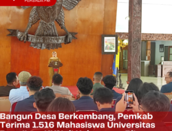 Bangun Desa Berkembang, Pemkab Terima 1.516 Mahasiswa Universitas Brawijaya KKN di Kabupaten Blitar