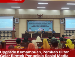 Upgrade Kemampuan, Pemkab Blitar Gelar Bimtek Pengelola Sosial Media dan Website Perangkat Daerah