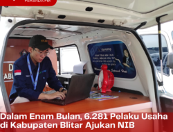 Dalam Enam Bulan, 6.281 Pelaku Usaha di Kabupaten Blitar Ajukan NIB