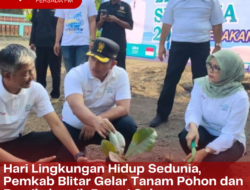 Hari Lingkungan Hidup Sedunia, Pemkab Blitar Gelar Tanam Pohon dan Bersih-bersih Pantai Selatan