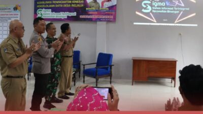 Tingkatkan Pengelolaan Data dengan Desa, Kecamatan Binangun Adakan Sosialisasi, Launching dan Bimbingan Teknis Aplikasi SIGMA