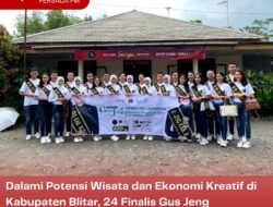 Dalami Potensi Wisata dan Ekonomi Kreatif di Kabupaten Blitar, 24 Finalis Gus Jeng Kabupaten Blitar 2023 Lakukan City Tour