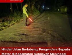 Hindari Jalan Berlubang, Pengendara Sepeda Motor di Kecamatan Sutojayan Meninggal Dunia Usai Menabrak Truk