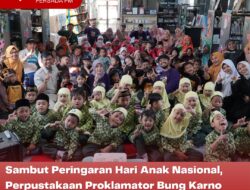 Sambut Peringatan Hari Anak Nasional, Perpustakaan Proklamator Bung Karno Blitar Gelar Story Telling dan Read Aloud