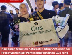 Keinginan Majukan Kabupaten Blitar Antarkan Ari Prasetyo Menjadi Pemenang Pemilihan Gus Jeng Kabupaten Blitar 2023, Berikut Profilnya…