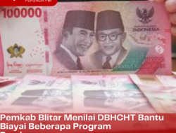 Pemkab Blitar Menilai DBHCHT Bantu Biayai Beberapa Program Pembangunan