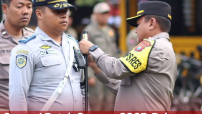 Operasi Patuh Semeru 2023, Polres Blitar Kota Laksanakan Apel Gelar Pasukan