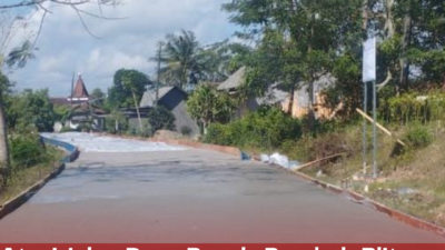 Atasi Jalan Desa Rusak, Pemkab Blitar Bakal Carikan Dana Non APBD