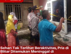 Sehari Tak Terlihat Beraktivitas, Pria di Blitar Ditemukan Meninggal di Rumahnya