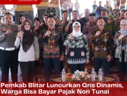 Pemkab Blitar Luncurkan Qris Dinamis, Warga Bisa Bayar Pajak Non Tunai