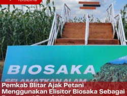 Pemkab Blitar Ajak Petani Menggunakan Elisitor Biosaka Sebagai Pengganti Pupuk Kimia