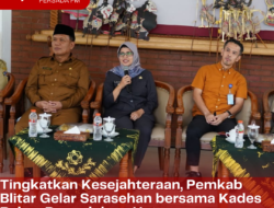 Tingkatkan Kesejahteraan, Pemkab Blitar Gelar Sarasehan bersama Kades Bahas Pengelolaan Hutan