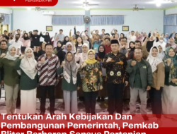 Tentukan Arah Kebijakan Dan Pembangunan Pemerintah, Pemkab Blitar Berharap Sensus Pertanian Hasilkan Data Akurat