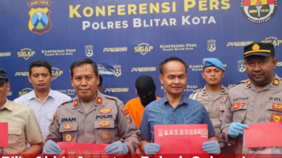 Rilis Akhir Agustus, Polsek Sukorejo Polres Blitar Kota Bekuk Seorang Pengedar Narkoba