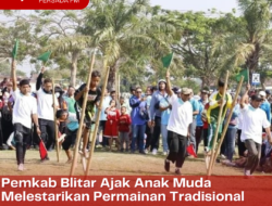 Pemkab Blitar Ajak Anak Muda Melestarikan Permainan Tradisional