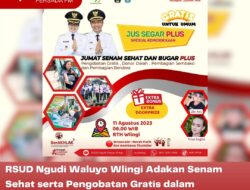 RSUD Ngudi Waluyo Wlingi Adakan Senam Sehat serta Pengobatan Gratis dalam Peringatan HJB dan HUT RI, Catat Tanggalnya…