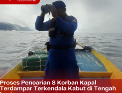 Proses Pencarian 8 Korban Kapal Terdampar Terkendala Kabut di Tengah Laut