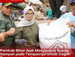 Pemkab Blitar Ajak Masyarakat Buang Sampah pada Tempatnya Untuk Cegah Pencemaran Lingkungan