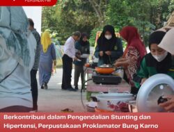 Berkontribusi dalam Pengendalian Stunting dan Hipertensi, Perpustakaan Proklamator Bung Karno bersama Poltekkes Malang Gelar Literasi Mustikarasa
