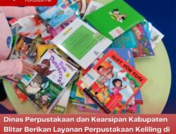 Dinas Perpustakaan dan Kearsipan Kabupaten Blitar Berikan Layanan Perpustakaan Keliling di TK IT Ibadurrahman Srengat