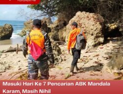 Masuki Hari Ke 7 Pencarian ABK Mandala Karam, Masih Nihil