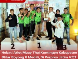 Hebat! Atlet Muay Thai Kontingen Kabupaten Blitar Boyong 6 Medali, Di Porprov Jatim VIII 2023