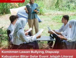 Komitmen Lawan Bullying, Dispusip Kabupaten Blitar Gelar Event Jelajah Literasi