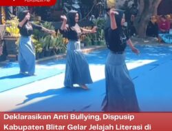 Deklarasikan Anti Bullying, Dispusip Kabupaten Blitar Gelar Jelajah Literasi di SMAN 1 Ponggok