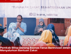 Pemkab Blitar Dorong Baznas Terus Berinovasi dalam Menyalurkan Bantuan Zakat