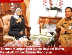 Terima Kunjungan Kerja Bupati Blora, Pemkab Blitar Bahas Rencana Kerjasama