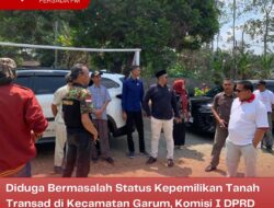 Diduga Bermasalah Status Kepemilikan Tanah Transad di Kecamatan Garum, Komisi I DPRD Kabupaten Blitar Tinjau Langsung