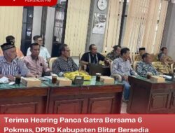 Terima Hearing Panca Gatra Bersama 6 Pokmas, DPRD Kabupaten Blitar Bersedia Fasilitasi Kebutuhan Masyarakat